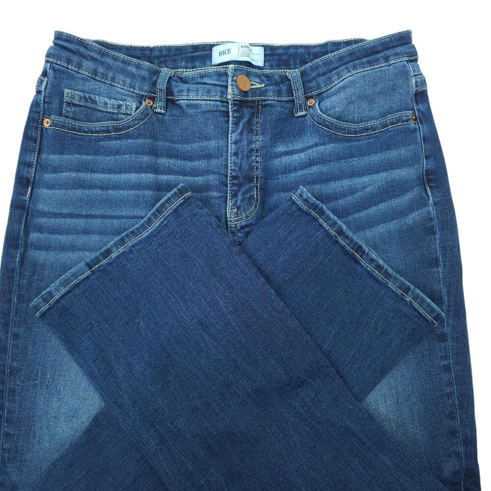 Buckle BKE Gabby Jeans High Rise Curvy Fit Bootcut 29x28.5 Stretch Dark Wash - Picture 5 of 12